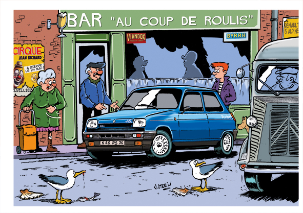 Affiche Polète Dieppe Bar